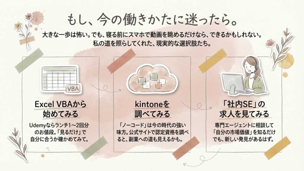 新しい一歩を踏み出そうとする40代女性への応援メッセージ
