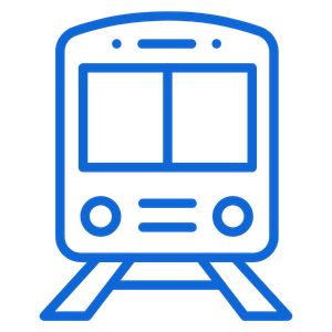 電車通勤に不安を感じる人のアイコン